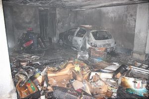 آتش سوزی در ساختمان مسکونی 1